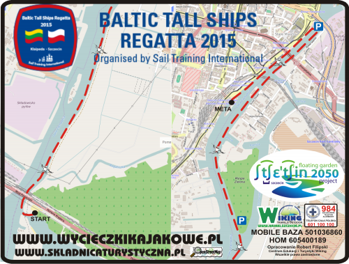 Trasa dla marynarzy  Baltic Tall Ships Regatta